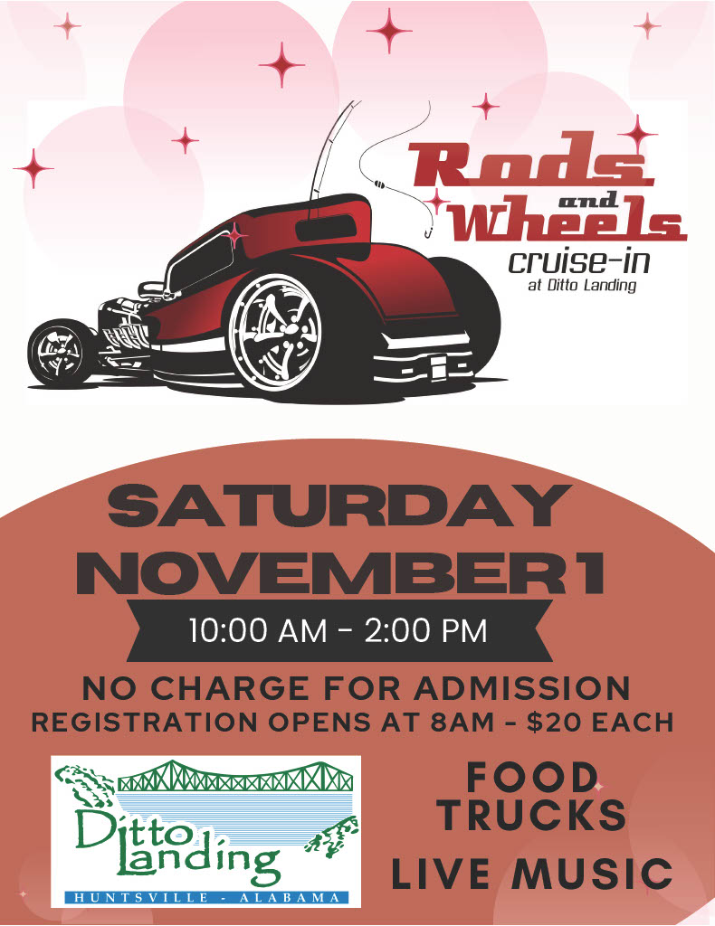 10th Annual Rods and Wheels Cruise-In at Ditto Landing